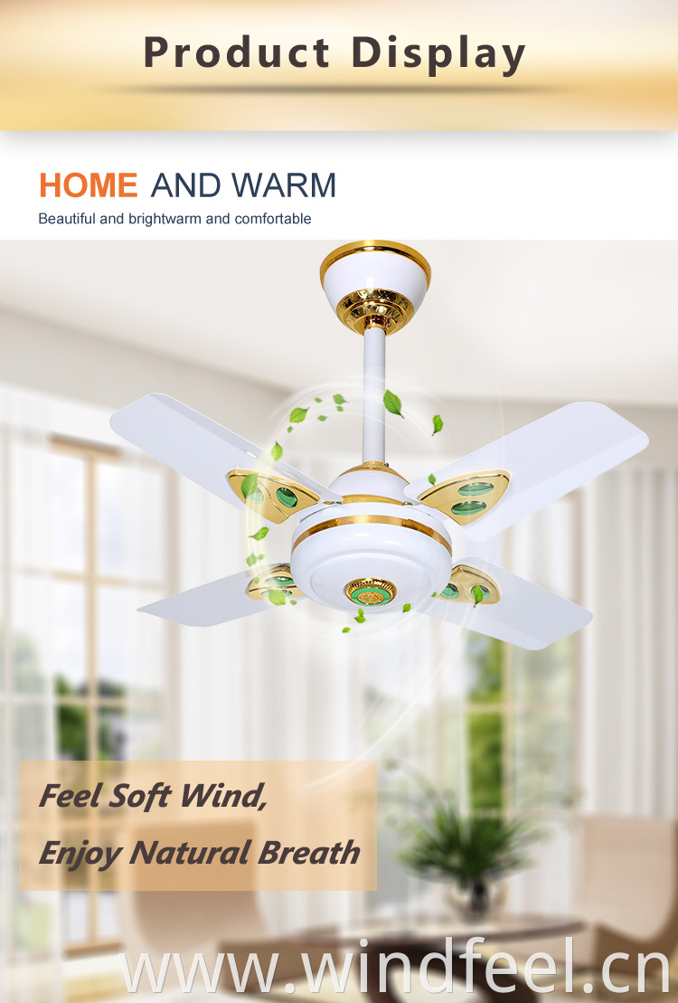 Summer Air Cooling 24inch Electrical Ceiling Fan